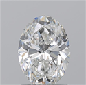 Diamante Natural 1.21 quilates, Ovalado , Color G, claridad SI1 y certificado GIA