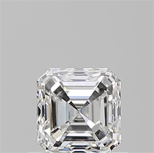 Picture of Natural Diamond 0.70 Carats, Asscher with  Cut, E Color, VS2 Clarity and Certified by GIA
