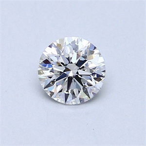 Foto Diamante Natural 0.45 quilates, Redondo , Color D, claridad SI1 y certificado GIA de