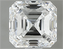 Natural Diamond 0.90 Carats, Asscher with  Cut, E Color, VVS1 Clarity and Certified by GIA