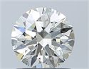 Diamante Natural 0.90 quilates, Redondo , Color K, claridad VVS2 y certificado GIA