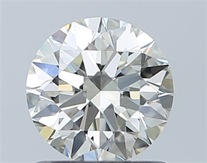 Foto Diamante Natural 0.90 quilates, Redondo , Color K, claridad VVS2 y certificado GIA de