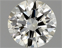 Diamante Natural 0.52 quilates, Redondo , Color J, claridad VVS2 y certificado GIA