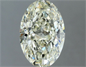 Natural Diamond 1.50 Carats, Oval with  Cut, L Color, VS1 Clarity and Certified by IGI