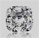 Natural Diamond 0.58 Carats, Cushion with  Cut, E Color, VVS1 Clarity and Certified by GIA