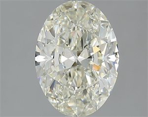 Picture of Natural Diamond 2.01 Carats, Oval with  Cut, K Color, VVS2 Clarity and Certified by IGI