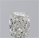 Natural Diamond 3.01 Carats, Cushion with  Cut, H Color, VVS2 Clarity and Certified by GIA