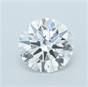 Lab Grown Diamond 1.07 Carats, Round with Ideal Cut, E Color, VS1 Clarity and Certified by IGI
