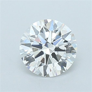 Picture of Lab Grown Diamond 1.07 Carats, Round with Ideal Cut, E Color, VS1 Clarity and Certified by IGI