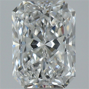 Foto Diamante Natural 0.45 quilates, Radiante , Color E, claridad VVS1 y certificado GIA de