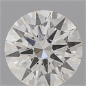 Natural Diamond 0.50 Carats, Round with Excellent Cut, H Color, SI2 Clarity and Certified by IGI