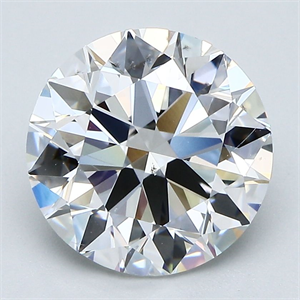 Picture of Natural Diamond 4.01 Carats, Round with Excellent Cut, E Color, SI1 Clarity and Certified by GIA