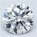 Diamante Natural 4.41 quilates, Redondo , Color D, claridad VVS1 y certificado GIA