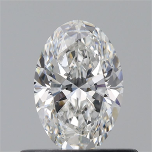 Foto Diamante Natural 0.56 quilates, Ovalado , Color E, claridad VVS2 y certificado GIA de