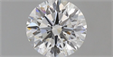 Natural Diamond 0.70 Carats, Round with Excellent Cut, E Color, VVS2 Clarity and Certified by GIA