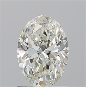 Picture of Natural Diamond 1.21 Carats, Oval with  Cut, K Color, VS2 Clarity and Certified by GIA
