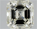Diamante Natural 1.01 quilates, Asscher , Color K, claridad VS1 y certificado GIA