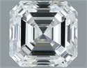 Diamante Natural 1.01 quilates, Asscher , Color H, claridad VVS2 y certificado IGI