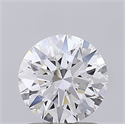 Del inventario de diamantes de laboratorio, 1.41 quilates, Redondo , Color F, claridad VVS2 y certificado IGI