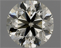 Diamante Natural 0.80 quilates, Redondo , Color K, claridad SI2 y certificado GIA