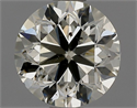 Diamante Natural 0.80 quilates, Redondo , Color K, claridad SI2 y certificado GIA