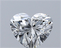 Natural Diamond 0.40 Carats, Heart with  Cut, G Color, VS1 Clarity and Certified by GIA