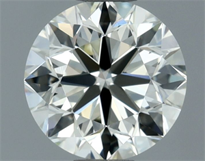 Picture of Natural Diamond 0.70 Carats, Round with Very Good Cut, J Color, VVS1 Clarity and Certified by IGI