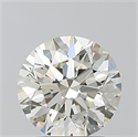 Diamante Natural 1.70 quilates, Redondo , Color L, claridad IF y certificado GIA