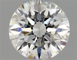 Picture of Natural Diamond 0.72 Carats, Round with Excellent Cut, G Color, SI2 Clarity and Certified by GIA