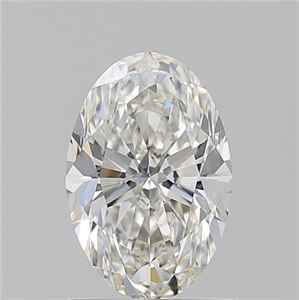 Foto Diamante Natural 1.40 quilates, Ovalado , Color I, claridad VS2 y certificado GIA de