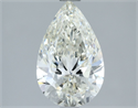 Natural Diamond 1.80 Carats, Pear with  Cut, I Color, SI1 Clarity and Certified by IGI