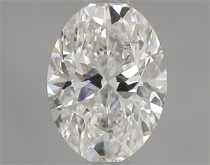 Foto Diamante Natural 0.70 quilates, Ovalado , Color I, claridad SI1 y certificado GIA de