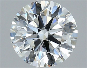 Picture of Natural Diamond 2.37 Carats, Round with Excellent Cut, G Color, VVS1 Clarity and Certified by GIA