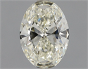 Diamante Natural 1.20 quilates, Ovalado , Color L, claridad VVS2 y certificado GIA
