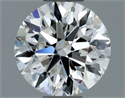 Natural Diamond 0.90 Carats, Round with Very Good Cut, G Color, VVS2 Clarity and Certified by IGI