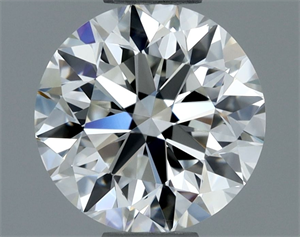 Picture of Natural Diamond 0.90 Carats, Round with Very Good Cut, G Color, VVS2 Clarity and Certified by IGI
