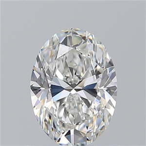 Foto Diamante Natural 0.90 quilates, Ovalado , Color G, claridad VVS1 y certificado GIA de