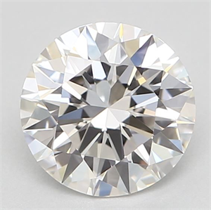 Foto Diamante Natural 0.59 quilates, Redondo , Color F, claridad VVS1 y certificado GIA de