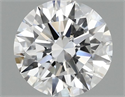 Lab Grown Diamond 0.97 Carats, Round with Ideal Cut, D Color, VVS2 Clarity and Certified by IGI
