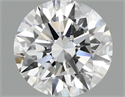 Lab Grown Diamond 0.97 Carats, Round with Ideal Cut, D Color, VVS2 Clarity and Certified by IGI