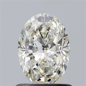 Picture of Natural Diamond 0.81 Carats, Oval with  Cut, I Color, VVS1 Clarity and Certified by GIA