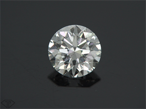 Foto Diamante Natural 0.71 quilates, Redondo , Color H, claridad SI1 y certificado GIA de