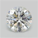 Lab Grown Diamond 5.01 Carats, Round with Ideal Cut, E Color, VVS2 Clarity and Certified by IGI