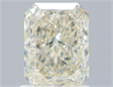 Natural Diamond 1.19 Carats, Radiant with  Cut, N Color, VVS2 Clarity and Certified by GIA