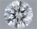 Del inventario de diamantes de laboratorio, 2.06 quilates, Redondo , Color F, claridad VVS2 y certificado IGI