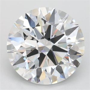 Picture of Lab Grown Diamond 3.14 Carats, Round with Ideal Cut, D Color, FL Clarity and Certified by IGI