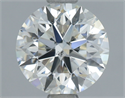 Natural Diamond 0.92 Carats, Round with Excellent Cut, J Color, SI1 Clarity and Certified by GIA