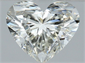 Diamante Natural 1.20 quilates, Corazón , Color J, claridad VS1 y certificado GIA