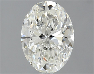 Picture of Natural Diamond 1.50 Carats, Oval with  Cut, I Color, VS1 Clarity and Certified by GIA