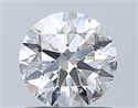 Natural Diamond 0.80 Carats, Round with Excellent Cut, E Color, SI1 Clarity and Certified by GIA